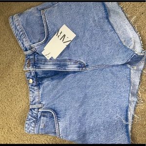 Zara jean shorts